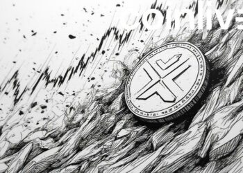xrp market dynamics ink drawing
