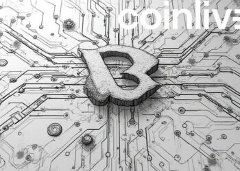 abstract bitcoin network art