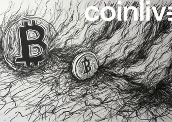 abstract bitcoin volatility art