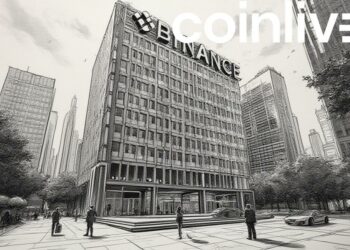 binance hq ink drawing