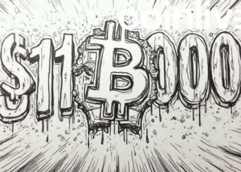 bitcoin price rise ink drawing