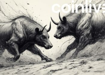 bull bear clash ink drawing