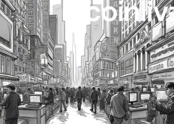 cardano traders ink drawing