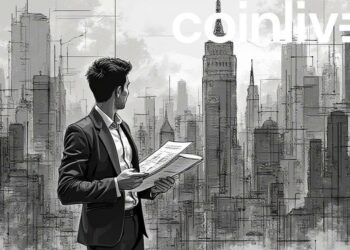 crypto analyst cityscape ink