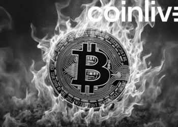 crypto burning symbol illustration