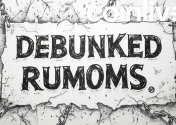 debunked rumors ink drawing
