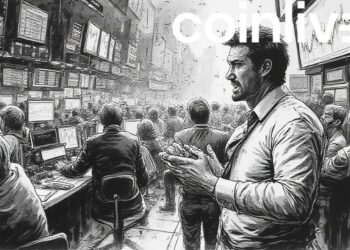 dramatic financial market scene