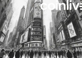 dynamic ink cityscape drawing