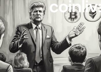 eric trump crypto speech drawing