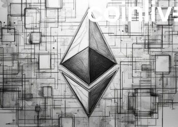 ethereum abstract ink art