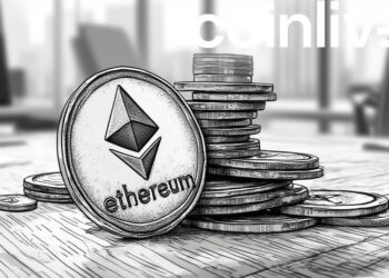 ethereum coins ink drawing office