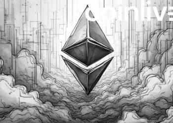 ethereum crystal ink drawing