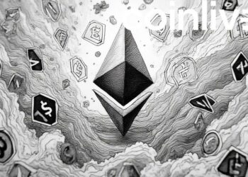 ethereum financial surge ink art