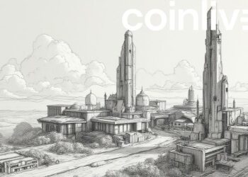 ethereum futuristic cityscape
