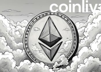 ethereum soaring above clouds