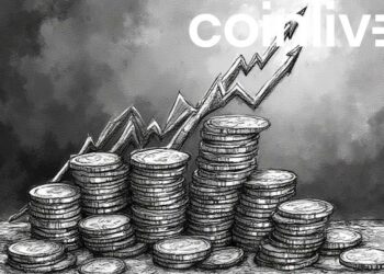 financial growth ink illustration