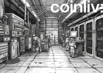 futuristic bitcoin mining art