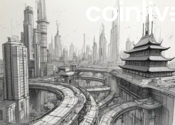 futuristic chinese cityscape