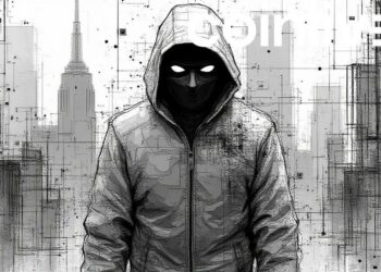 futuristic digital thief ink art