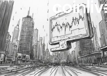 futuristic financial district