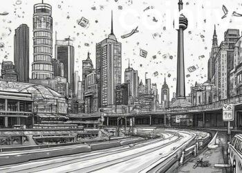 futuristic financial inkscape