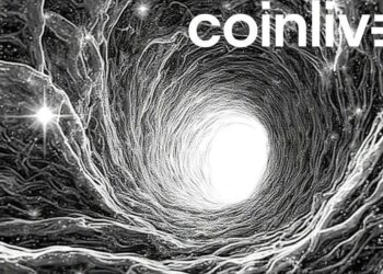 futuristic wormhole finance art