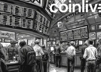 ink drawing stock exchange scene