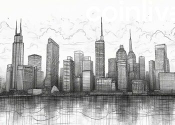 modern city financial skyline