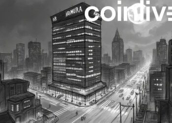 nomura building futuristic ink