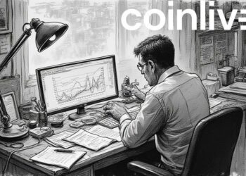 pensive analyst ink drawing