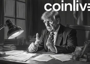 perplexed politician ink drawing