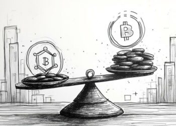 scale balance ink drawing