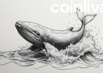 stylized ink whale ocean scene