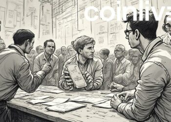 stylized market scene drawing