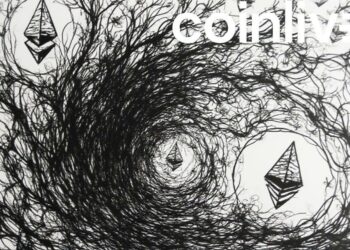 swirling ink vortex eth symbols