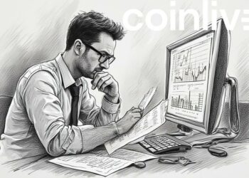 thoughtful analyst ink drawing