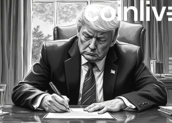 trump ink drawing executive