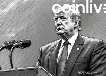 trump podium ink drawing