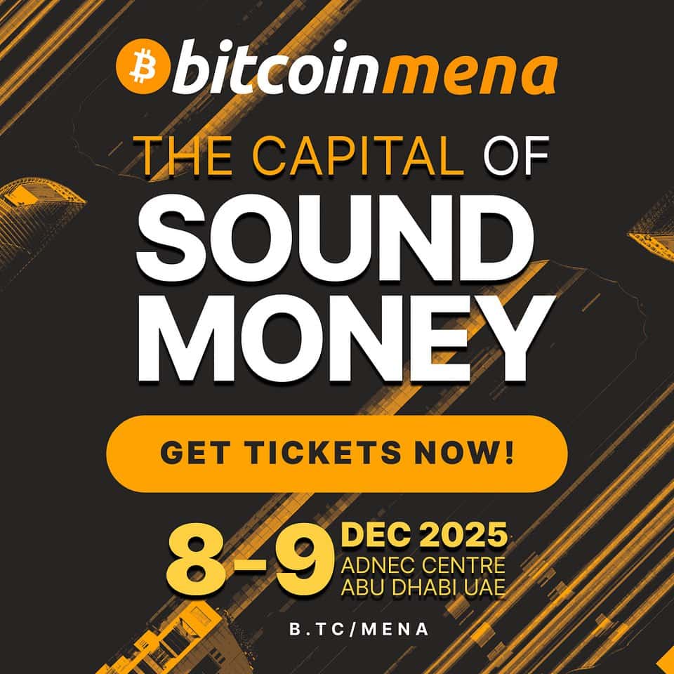 Second edition of Bitcoin MENA set to take place at ADNEC Centre Abu Dhabi in December
