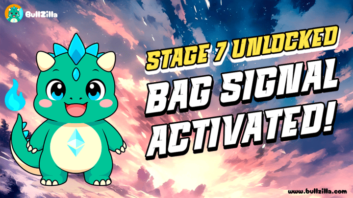 Colorful advertisement for BullZilla