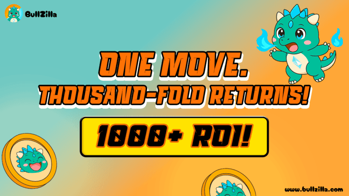 BullZilla promoting a staking opportunity