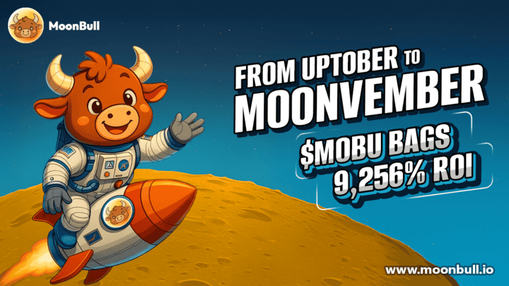 Promotional banner for MoonBull