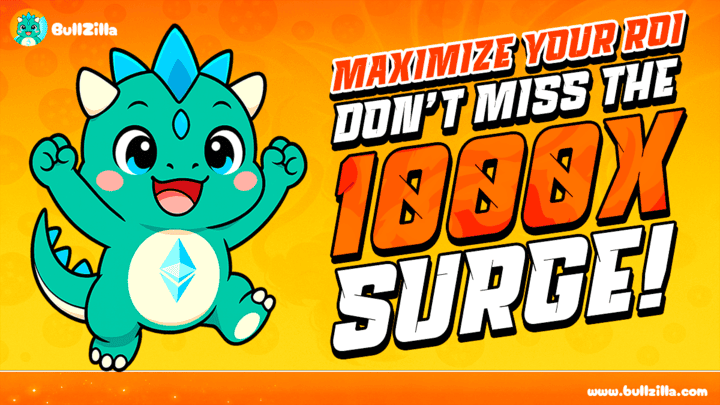 BullZilla promoting a staking opportunity