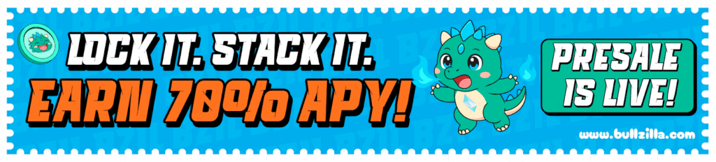 Colorful advertisement for BullZilla