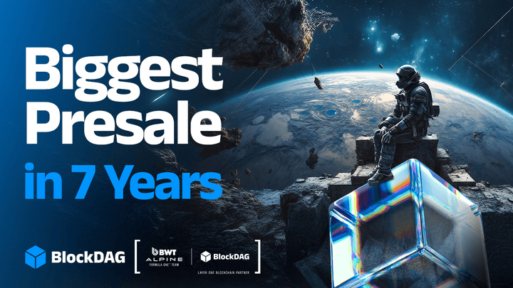 Promotional banner for BlockDAG