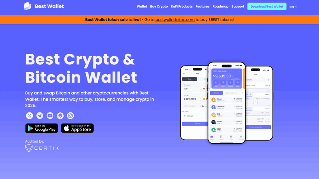 Best Wallet Token ($BEST): Secure Wallet With Real Utility