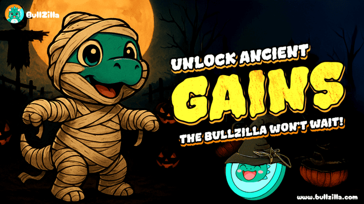 BullZilla promoting a staking opportunity