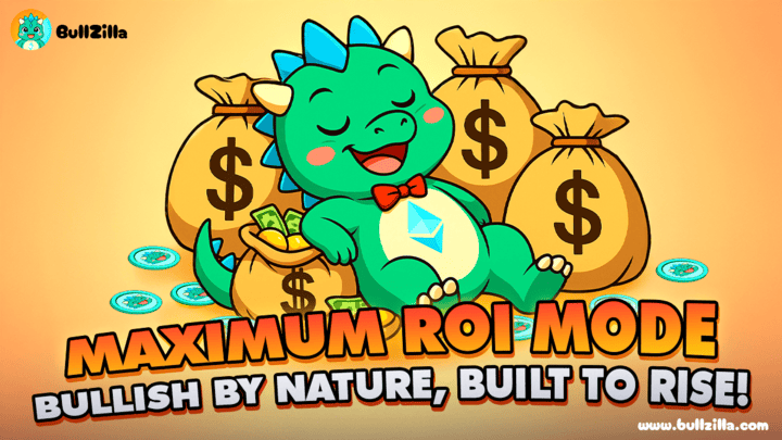 BullZilla promoting a staking opportunity