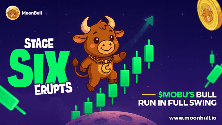Crypto Market Outlook: XRP and TRON News Gain Heat While MoonBull ($MOBU) Ignites Buzz as the Best Crypto Presale to Buy 1 MoonBull promoting investment potential