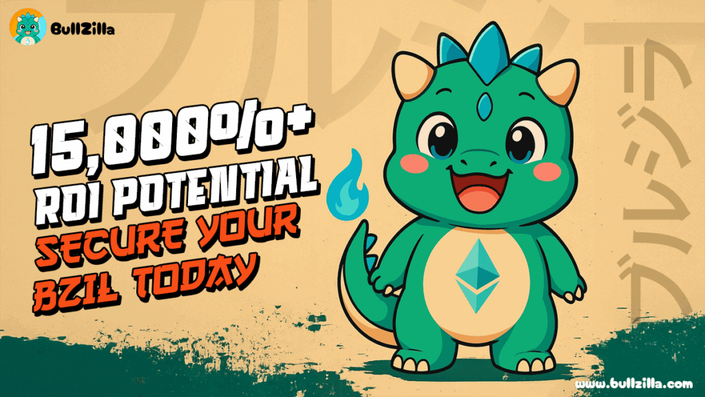 BullZilla promoting a staking opportunity